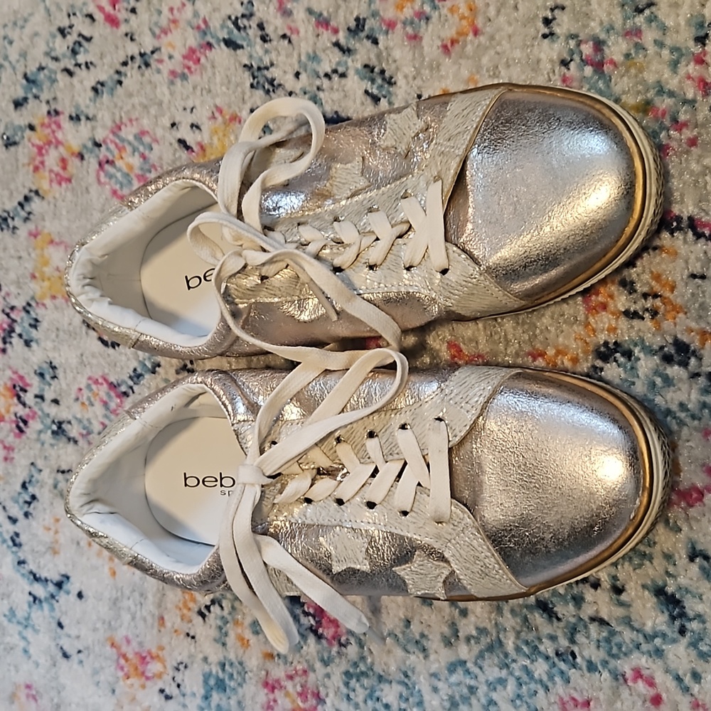 Bebe Sport Sneaker Gold with Stars